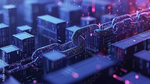 Blockchain in Supply Chain Management: Shipping Containers and Chains and conceptual metaphors of Transparency and Efficiency