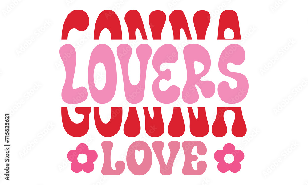 Retro #Lov gonna love  , awesome valentine design vector file