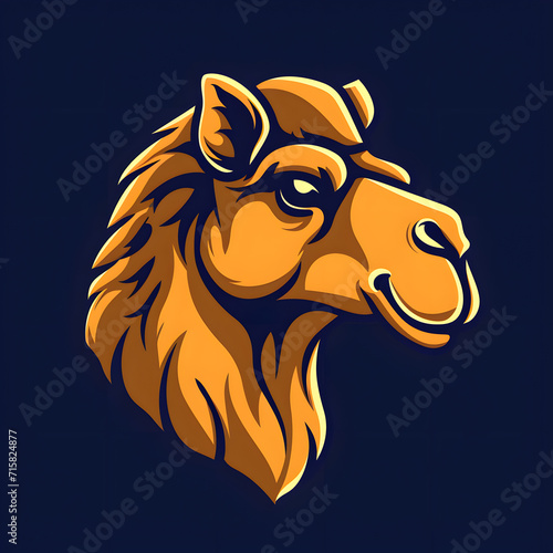 Logo Illustration of a Camel 