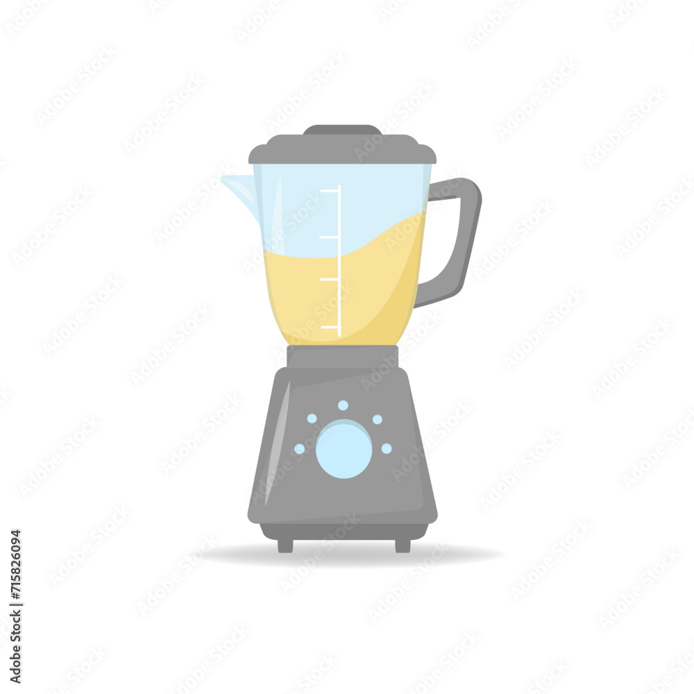 Blender or mixer kitchen tool for cooking. Equipment for smoothie making