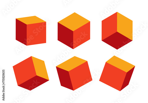 cubes from different angles
