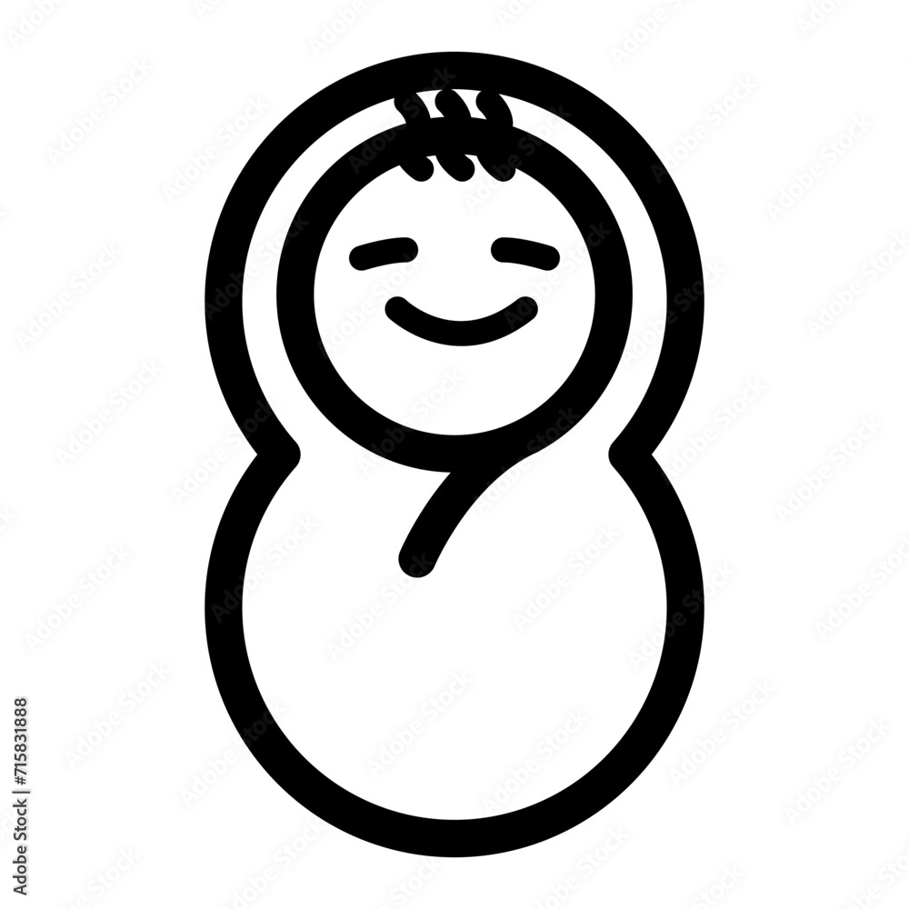 Fototapeta premium Baby icon
