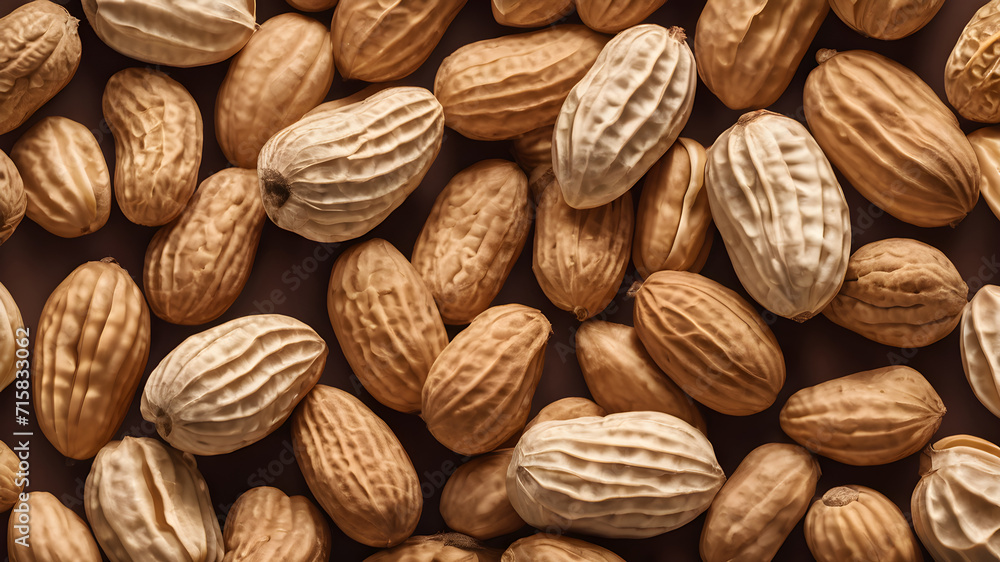 Peanut banner background for commercial advertisement Peanut banner background for commercial advertisement