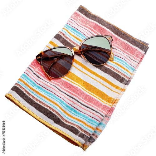Sunglasses on Towel - Summer Accessories