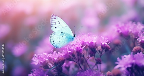 butterfly on lavender