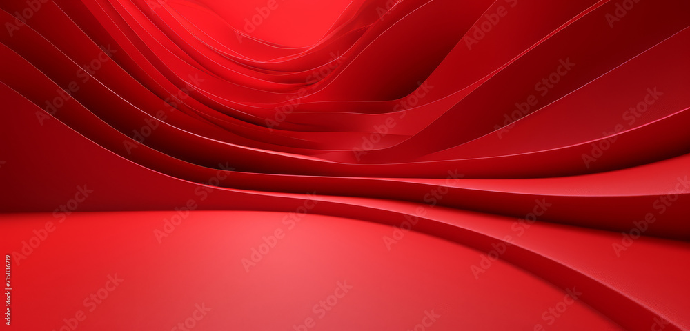 Flowing red curves in a serene abstract design. Excellent for presentation backdrop. Flowing red curves in a serene abstract design. Excellent for presentation backdrop.