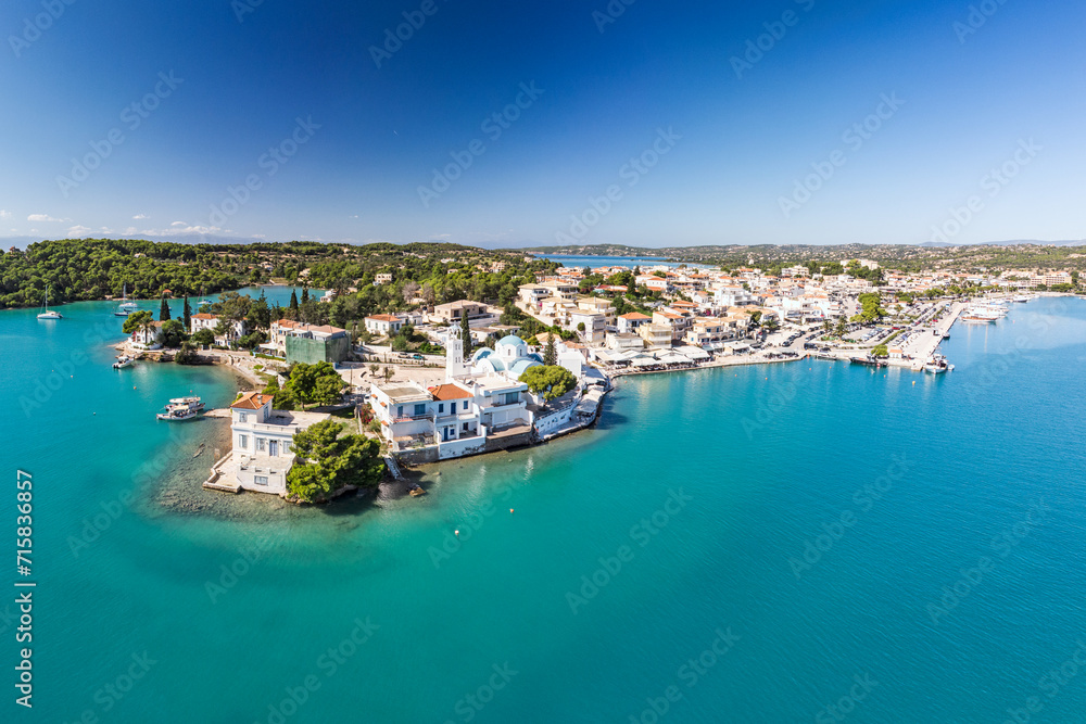 Obraz premium Porto Heli is a coastal town of Argolida in Peloponnese, Greece