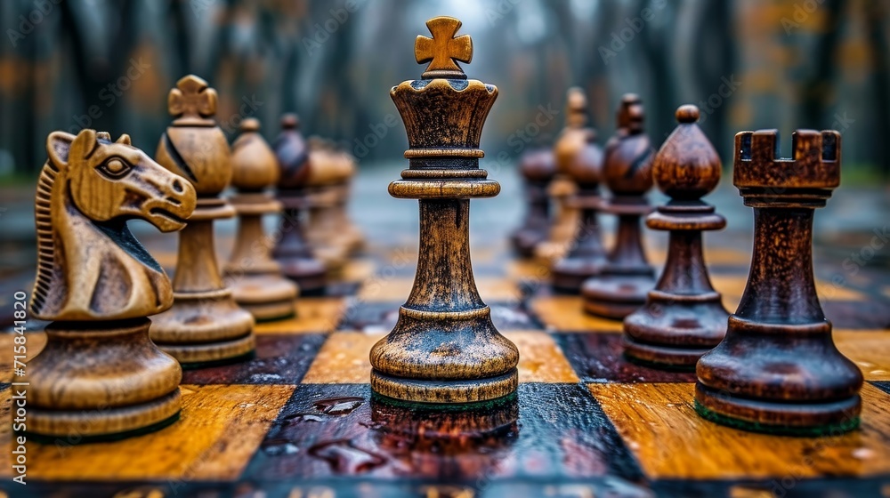 The Chessboard of Decisions: A Strategic Dance in Management The Chessboard of Decisions: A Strategic Dance in Management