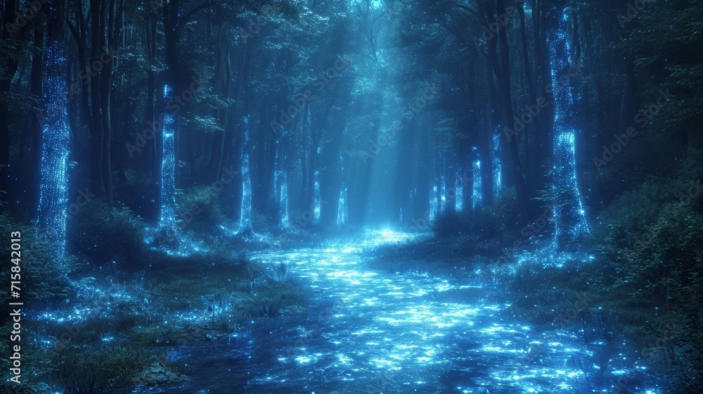The Enchanted Forest: Glowing Secrets of Nature The Enchanted Forest: Glowing Secrets of Nature