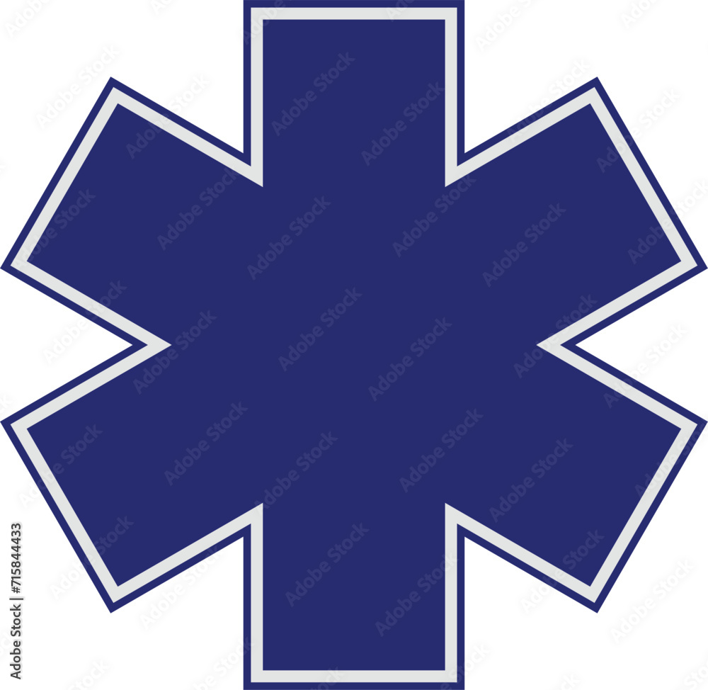Star of Life Medical Logo Blank, Ambulance logo, Pharmacy sign, Medical sign, Medical symbol, Star of Life Blank Star of Life Medical Logo Blank, Ambulance logo, Pharmacy sign, Medical sign, Medical symbol, Star of Life Blank