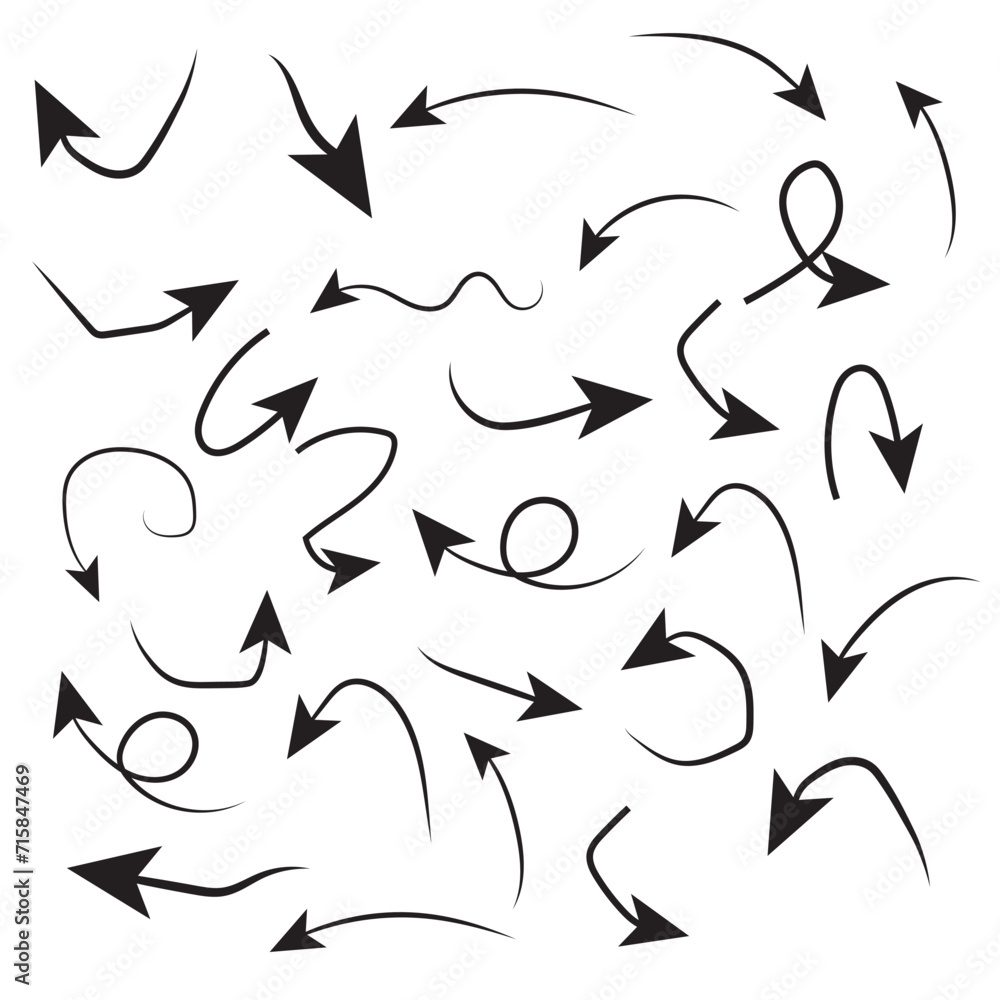 hand drawn arrow set
hand drawn arrow set