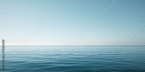 seascape with calm waters and a clear sky