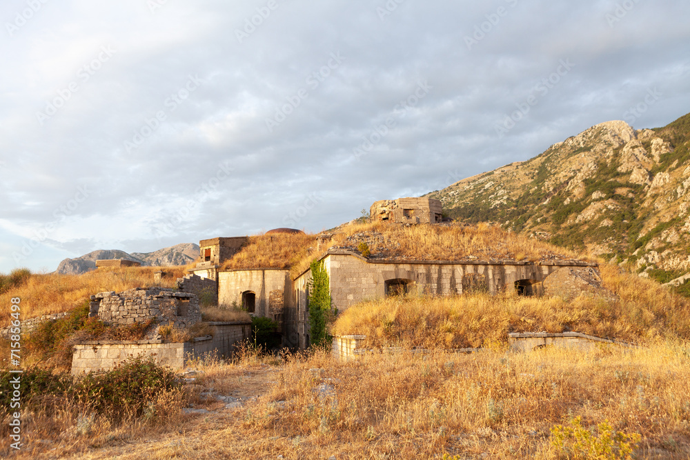 Old ancient famous fort Gorazda in Montenegro Old ancient famous fort Gorazda in Montenegro