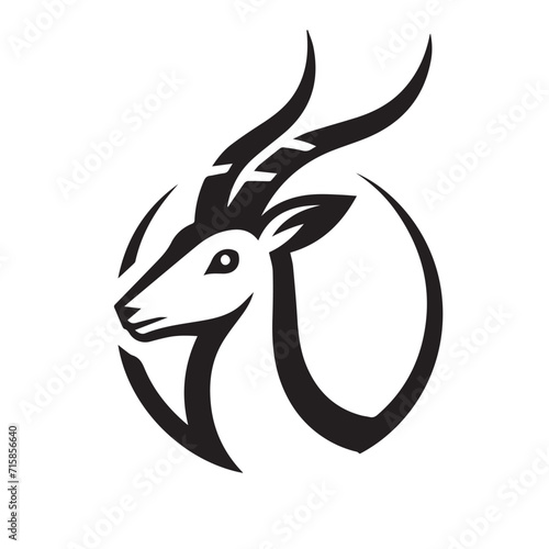  Deer creative design logo vector. Deer illustration © Tanvir