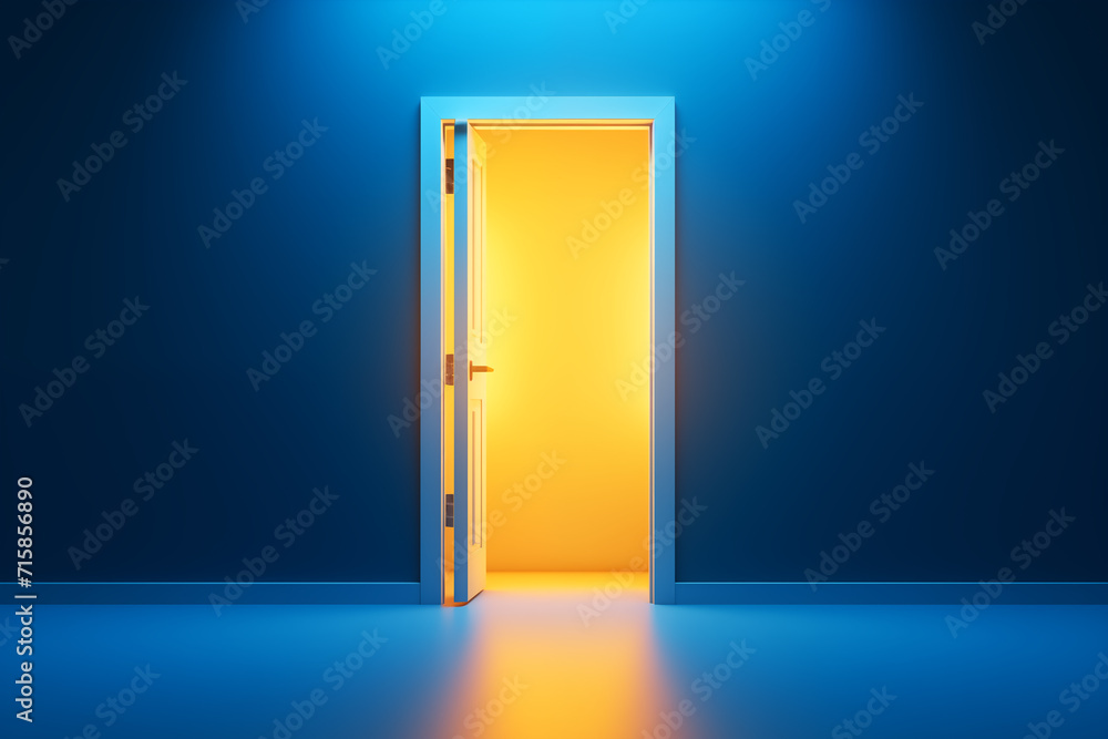 Open door to the opportunity. Generative ai