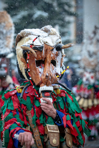 Masquerade festival in Breznik, Bulgaria photo