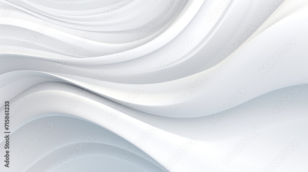 abstract white background with clean and airy waves, modern textured backdrop, 3D technology concept abstract white background with clean and airy waves, modern textured backdrop, 3D technology concept