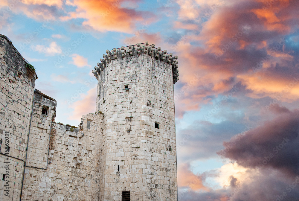 The walls of the stone fortress. The walls of the stone fortress.