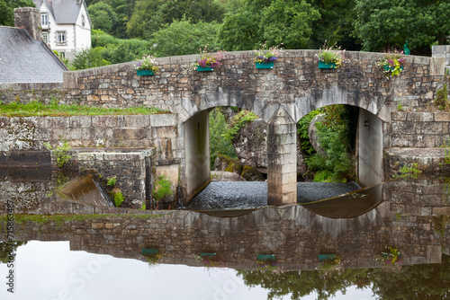 The stone bridge of Huelgoat photo