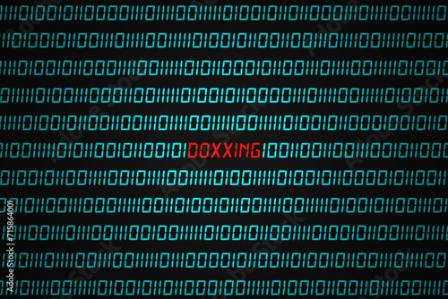 Doxxing - Binary code