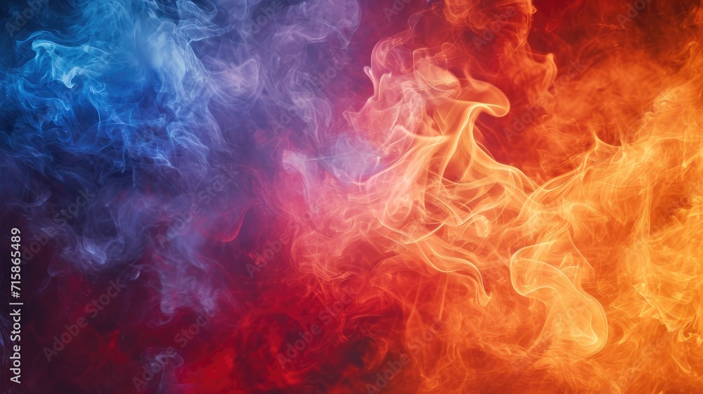 Colorful neon flame burn fire blaze abstract texture wallpaper background