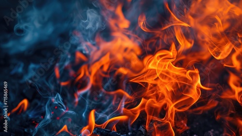 Flame burn fire blaze abstract texture wallpaper background