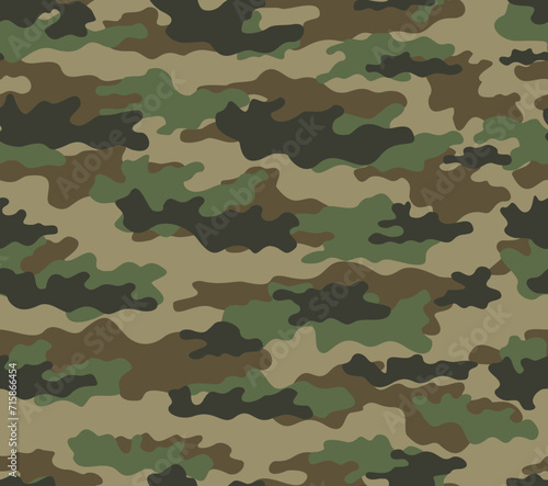  Army seamless camouflage pattern, modern urban background, military fabric texture, fashionable street design.