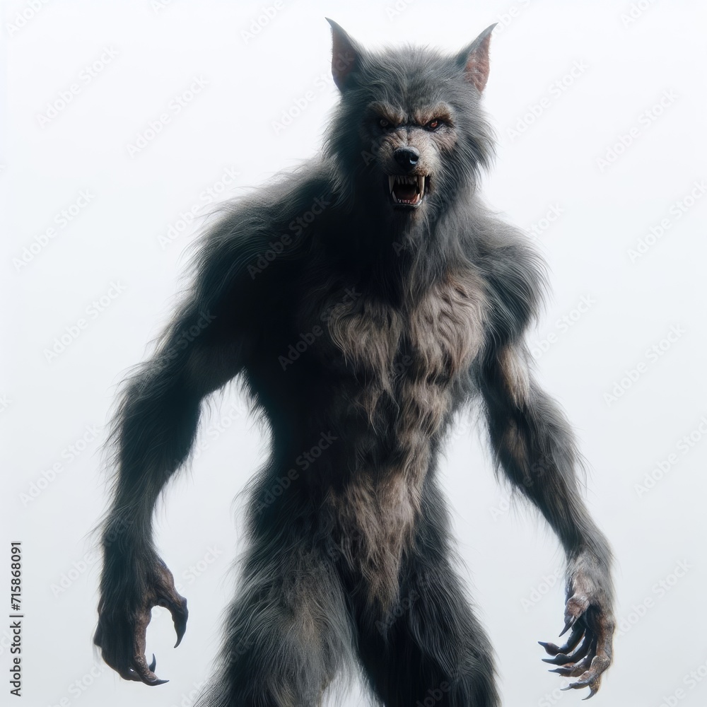 Obraz premium a werewolf or lycanthrope