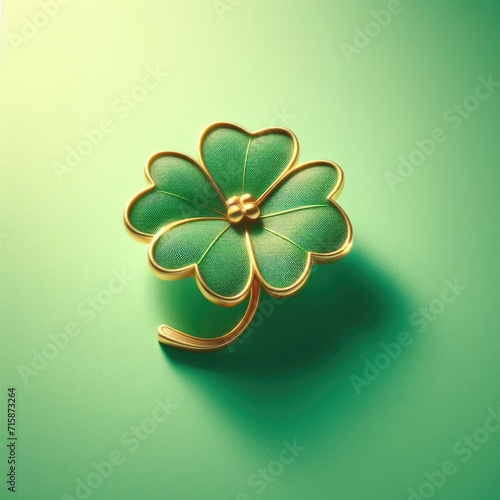 st patricks day background with vlover  photo