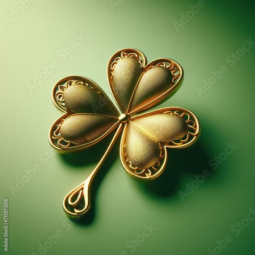 st patricks day background with vlover  photo