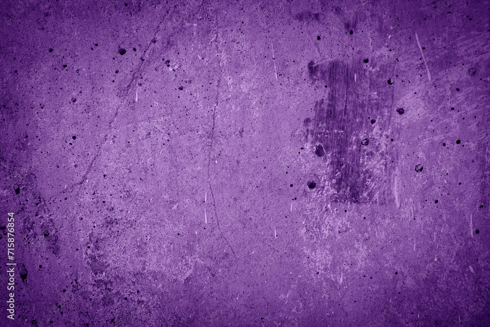 Obraz premium Dark abstract purple concrete texture background banner pattern