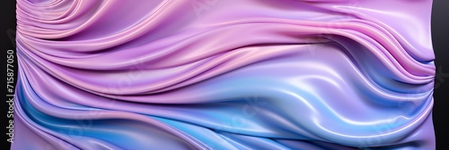 Colorful liquid pastel wavy plastic texture with wrinkle silicone sheet background.
