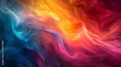 Wallpaper Mural A fluid and dynamic abstract background with swirling colors Torontodigital.ca