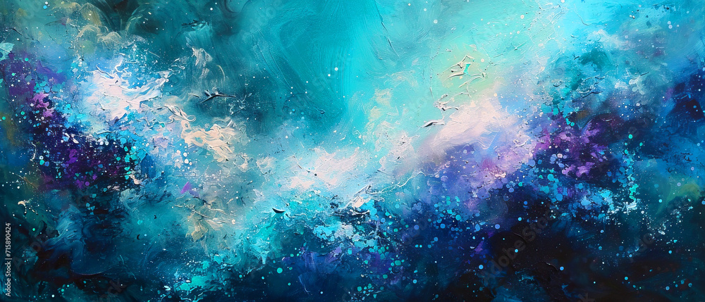 cosmic beauty abstract painting texture