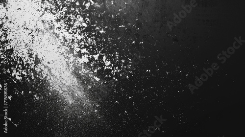 Black And White Digital Damaged Noise Abstract Background. Creative background