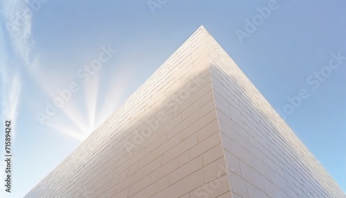 clean new building wall exterior background
