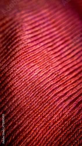 full frame shot of red fabric