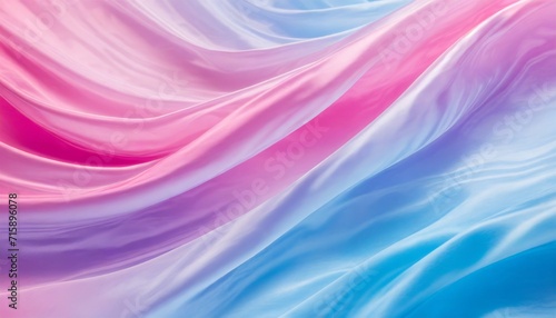 pink and blue silk texture abstract background soft liquid waves elegant gentle drapety