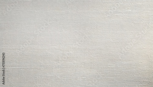 white primed cotton canvas texture background photo