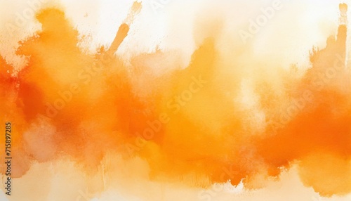 paint stain orange watercolor photo