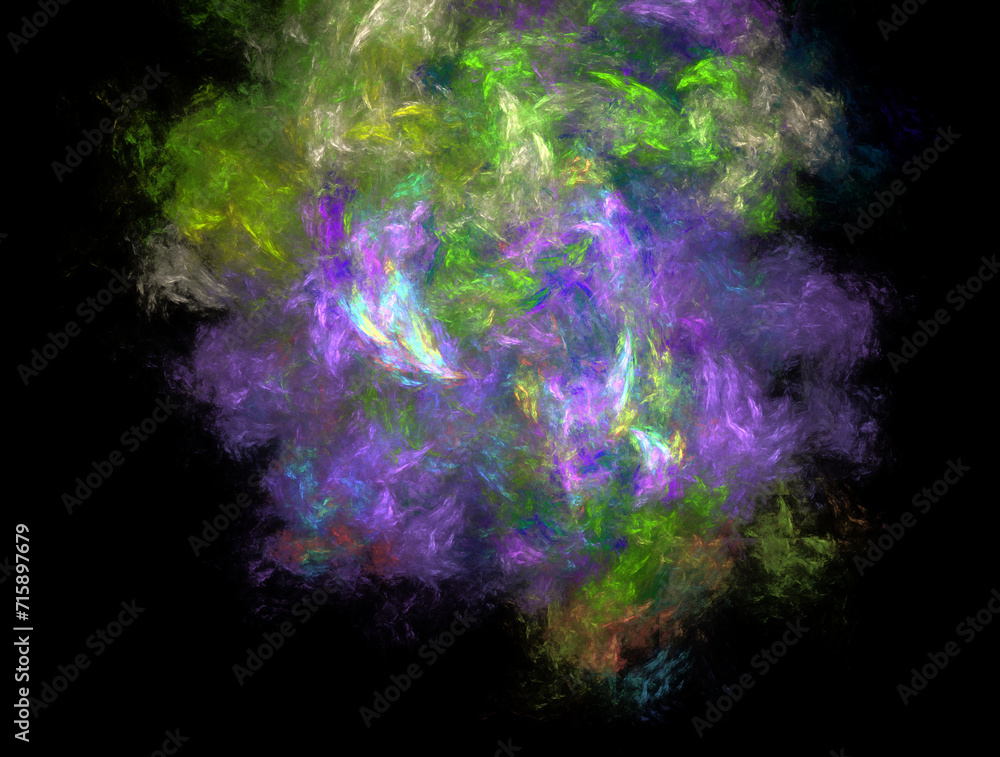 Imaginatory fractal abstract background Image