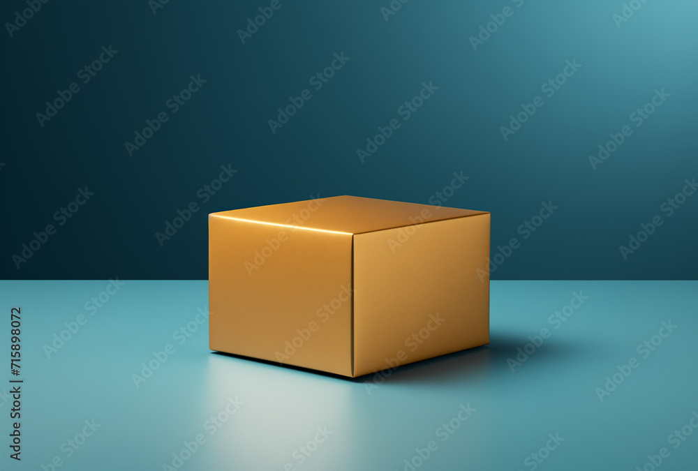 gift box.Minimal party, holiday and advertise concept.Top view,copy space.Generative AI .Trendy social mockup gift box.Minimal party, holiday and advertise concept.Top view,copy space.Generative AI .Trendy social mockup