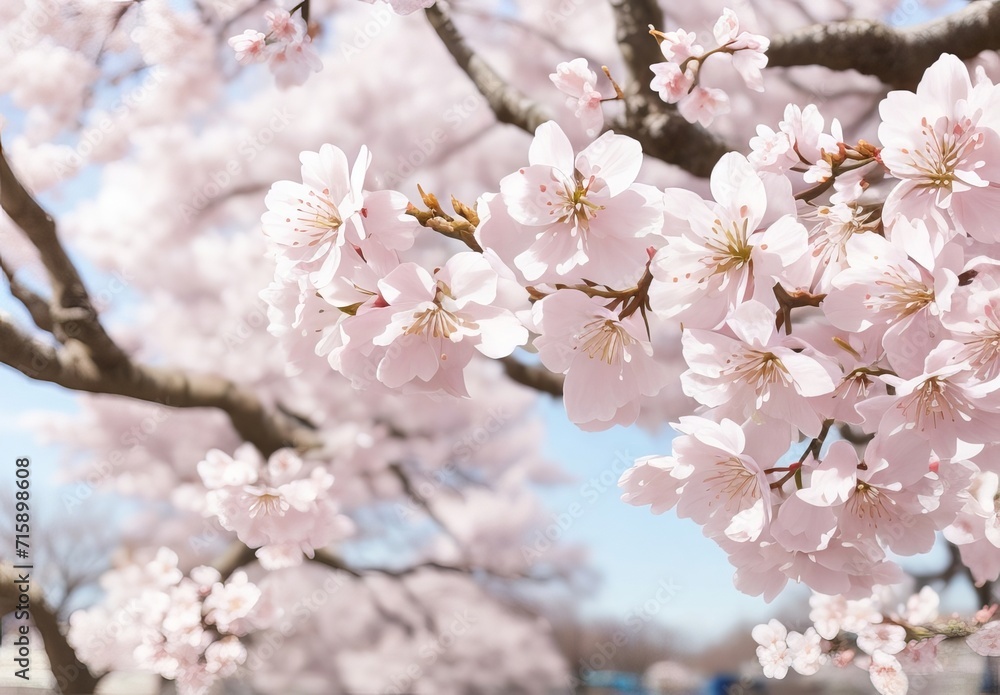 Cherry blossoms spring time beautiful branch Cherry blossoms spring time beautiful branch