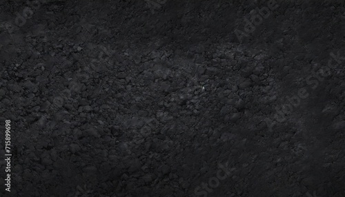black or dark gray rough soil like texture background