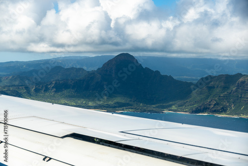 airplane over hawaii © Allison