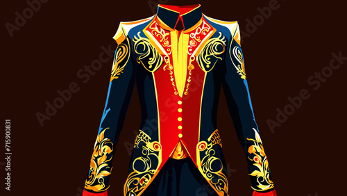 Matador bullfighting outfit. vektor illustation