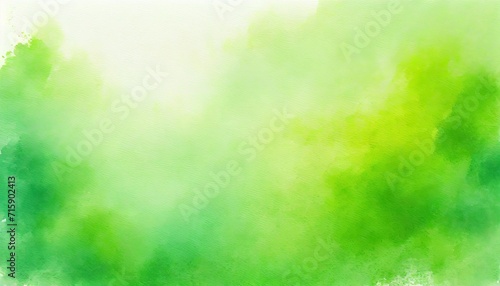 green watercolor background