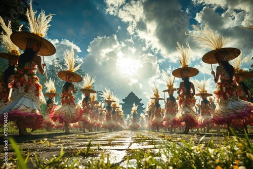 Indonesia Nyepi: an indonesian cultural gem, a serene journey into tradition and spirituality, indonesian celebrations lifestyle photo
