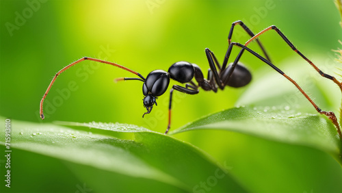 ant on a leaf © Antonio