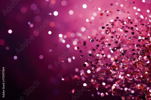  a close up of a pink background with lots of small dots on the top of the image and on the bottom of the image.